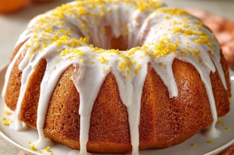 Saftiger Zitronen-Gugelhupf (Nie wieder klebender Gugelhupf!)