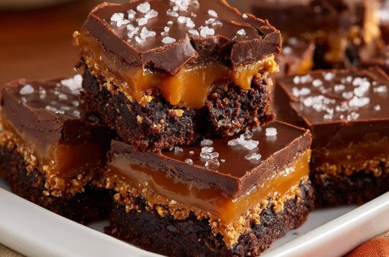 Salzkaramell-Schokoladen-Brownies