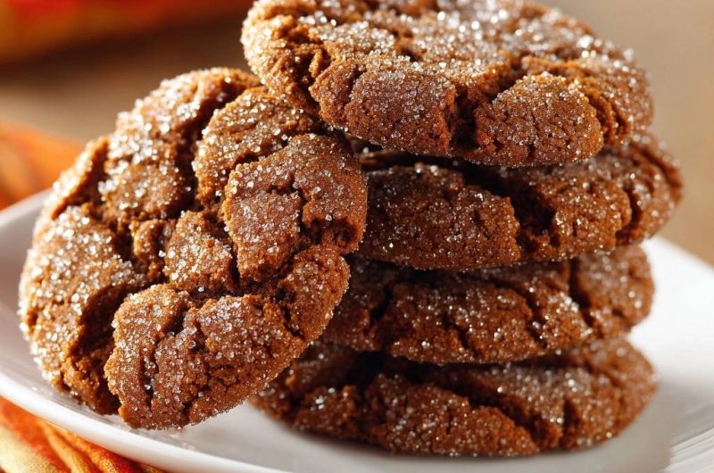 Zuckrige Ingwerkekse (Nie wieder flache Kekse!)