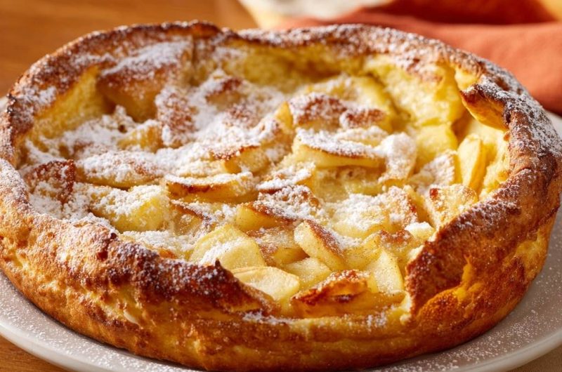 Apfel-Ofenpfannkuchen