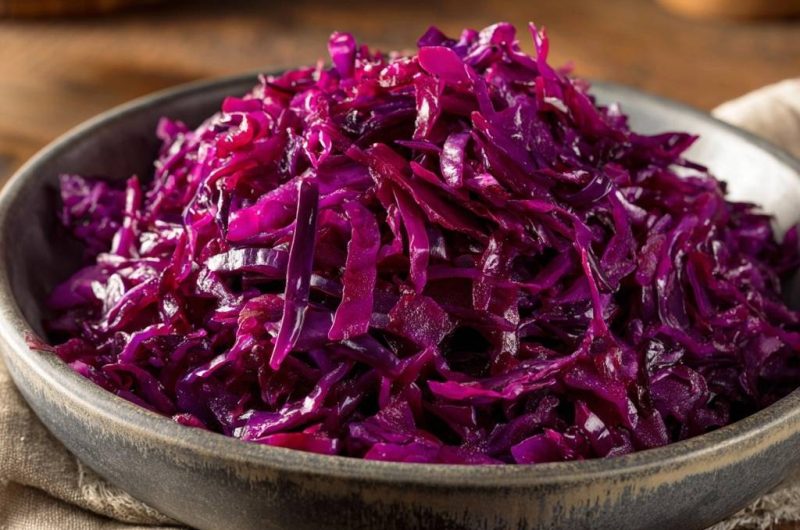 Rotkraut-Salat