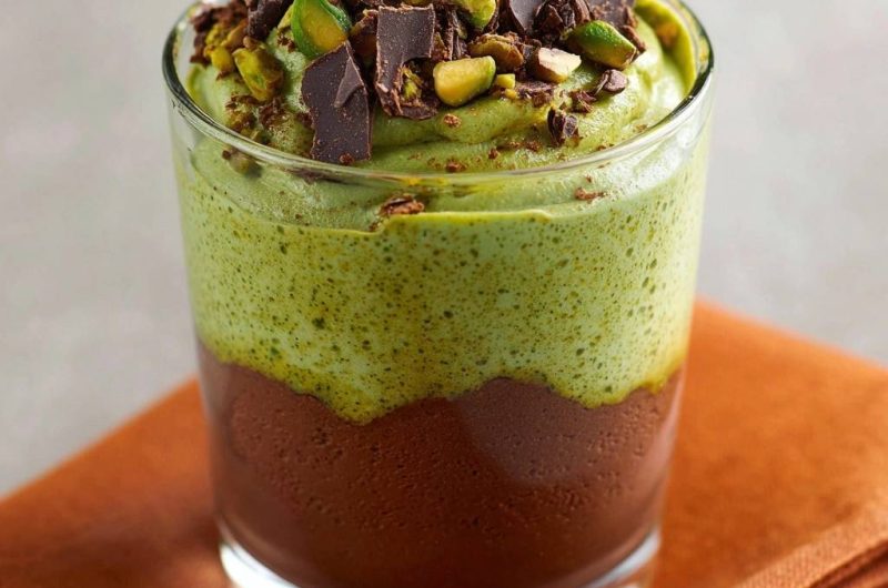 Pistazien-Schoko-Mousse