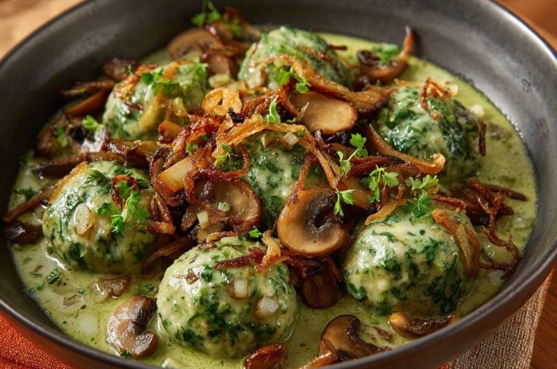 Spinatknödel