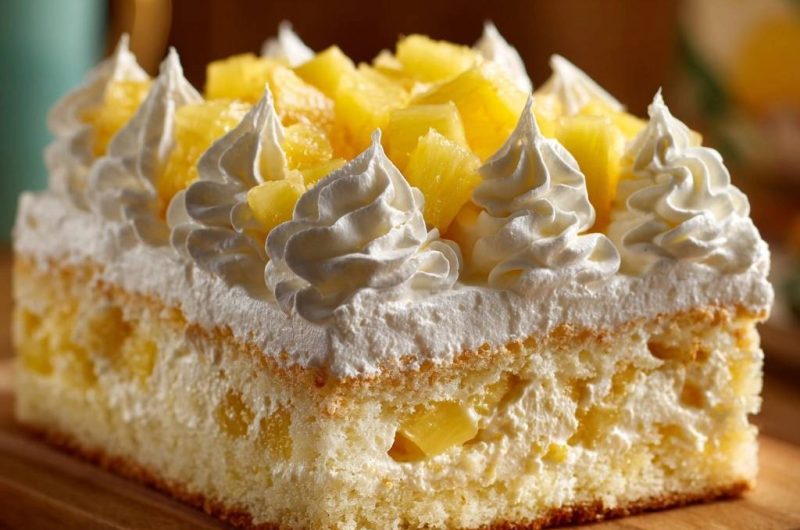 Ananas-Sahne-Blech