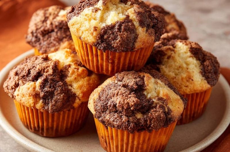 Bananen-Streusel-Muffins (Nie wieder matschige Streusel!)