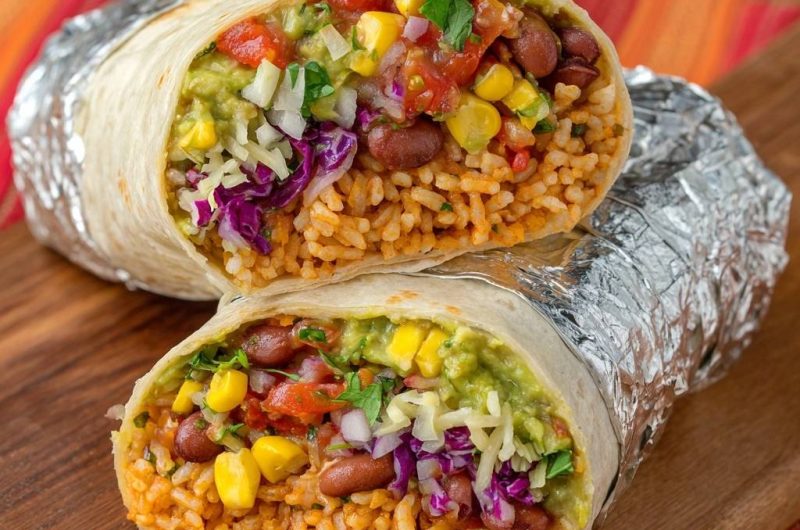 Bunte Veggie-Burritos