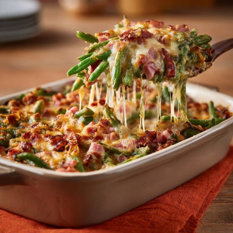 Überbackene Bohnen mit Räuchertofu und Käse (Nie wieder wässriger Auflauf!)