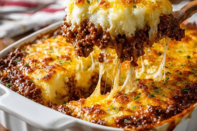Cottage Pie - Perfekter Hackfleischauflauf