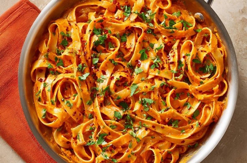 Cremige Chili-Tagliatelle (Keine wässrige Soße mehr)