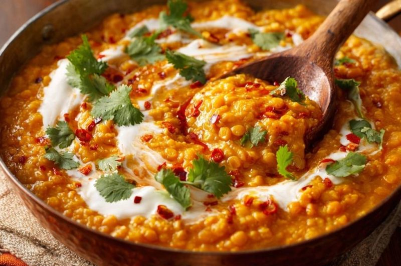 Cremiges Indisches Linsen-Dal