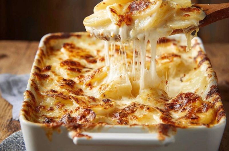 Cremiges Kartoffelgratin (Keine wässrige Soße mehr!)