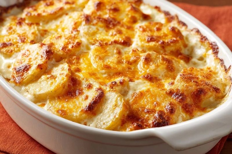 Cremiges Kartoffelgratin (Keine wässrige Soße mehr)