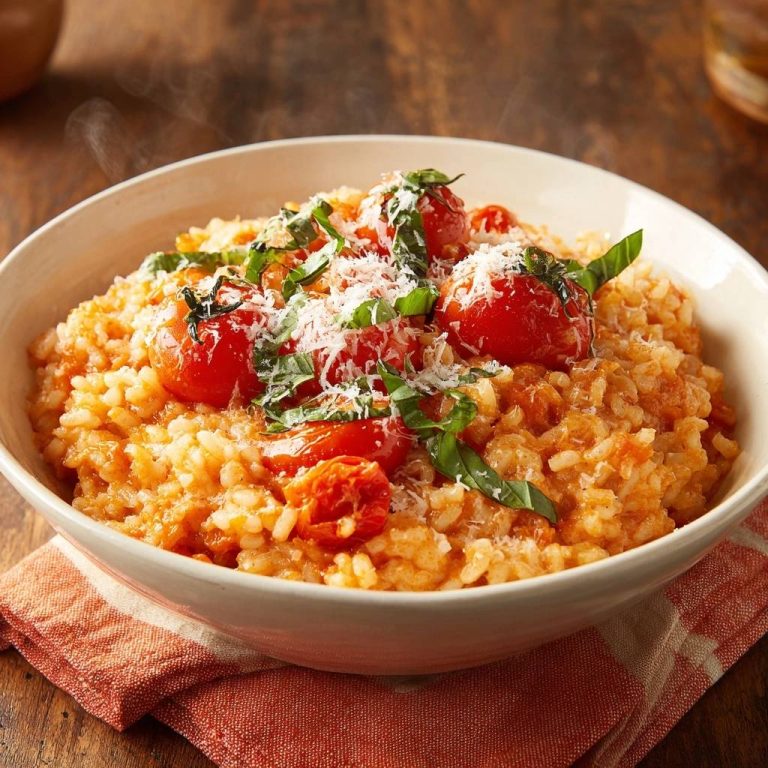 Cremiges Tomatenrisotto (Nie wieder matschig!)