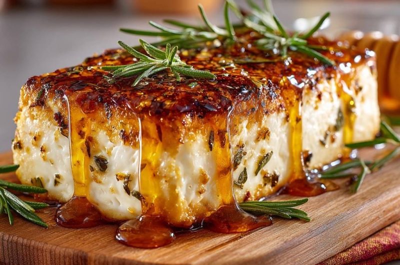 Gebackener Honig-Feta mit Rosmarin
