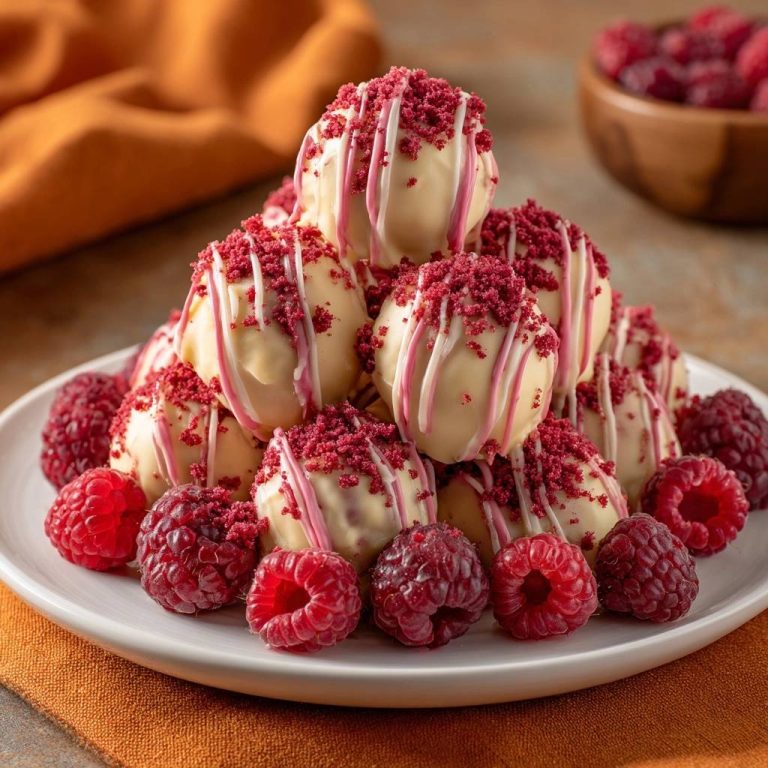 Himbeer-Weiße-Schokoladen-Trüffel (Keine wässrige Ganache mehr!)