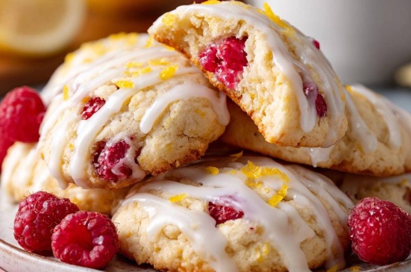 Himbeer-Zitronen-Scones