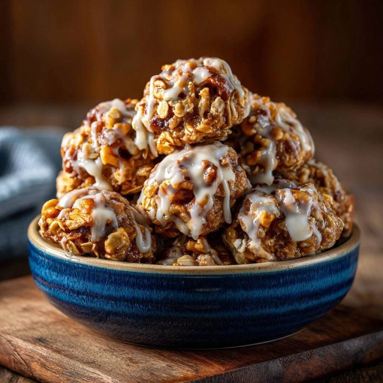 Karamellisierte Hafer-Nuss-Bällchen: Nie wieder zerfallen!