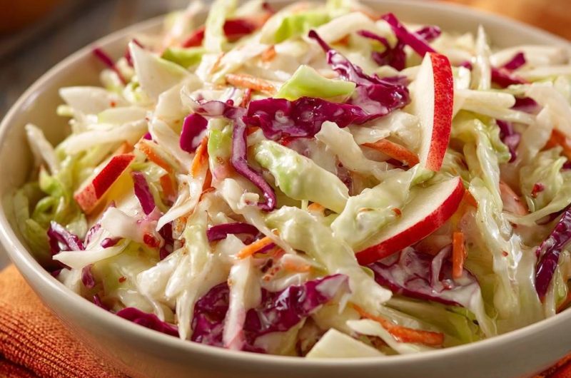Knackfrischer Apfel-Coleslaw