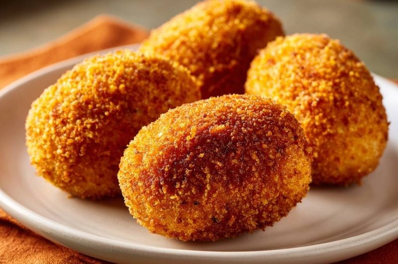 Knusprige Kartoffelkroketten (Nie wieder aufplatzende Kroketten!)