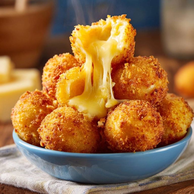 Knusprige Mozzarella-Bällchen (Nie wieder abfallende Panade!)