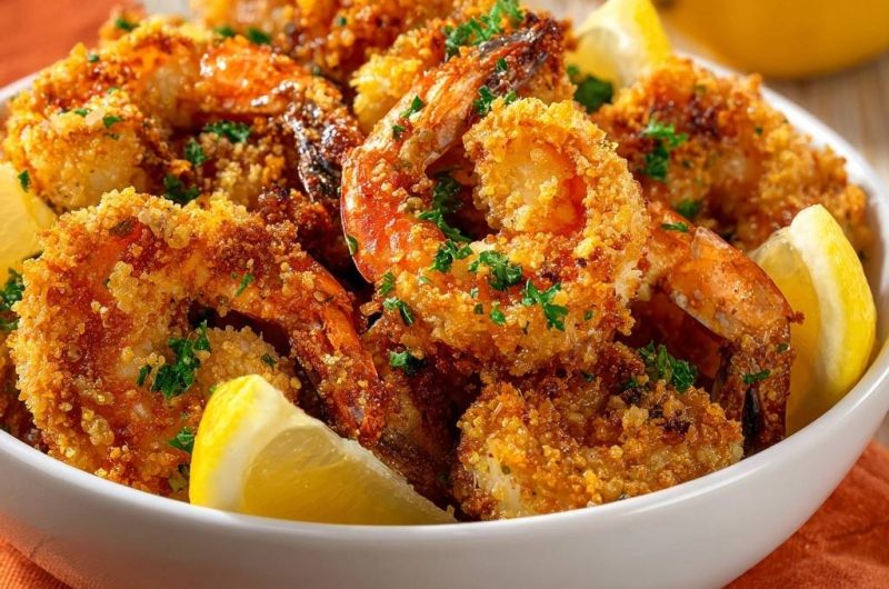 Knusprige Zitronen-Garnelen