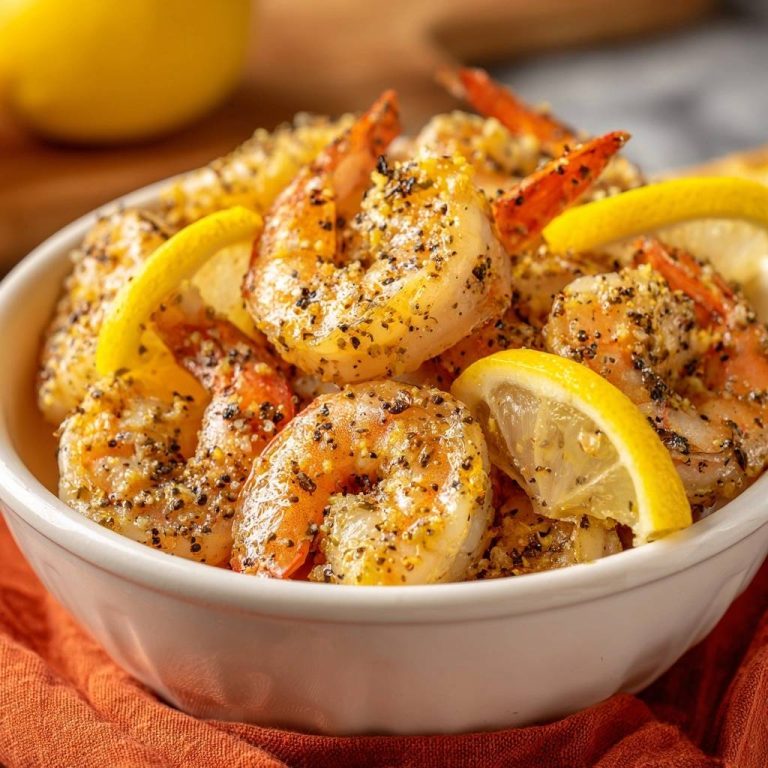 Knusprige Zitronen-Pfeffer-Garnelen – Saftig in 20 Min!