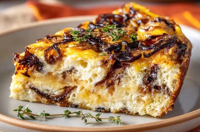 Knusprige Zwiebel-Käse-Quiche
