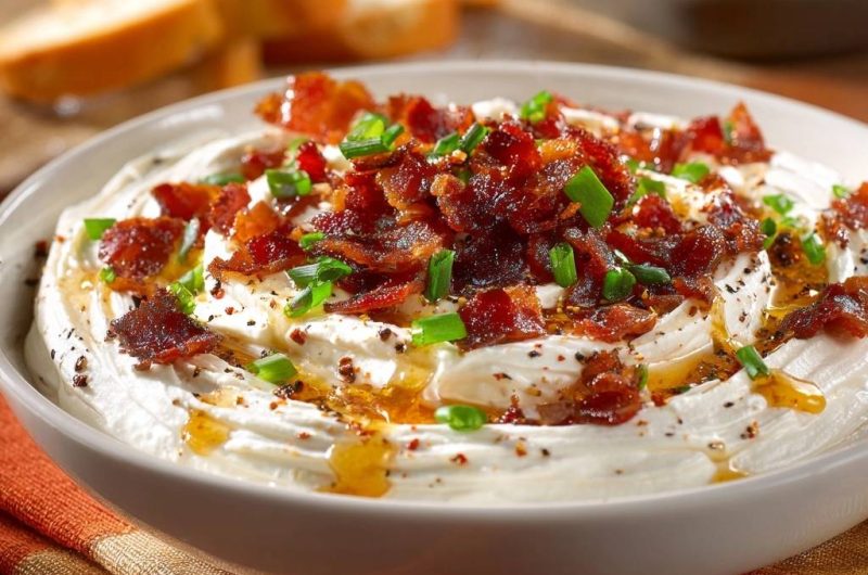 Knuspriger Bacon-Honig-Dip
