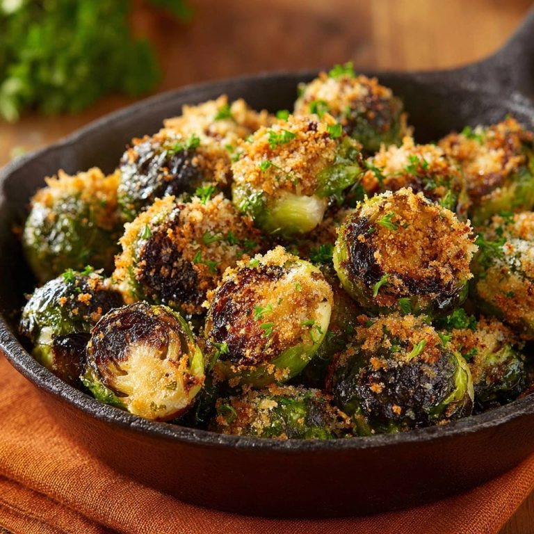 Knuspriger Parmesan-Rosenkohl: Nie wieder matschig!