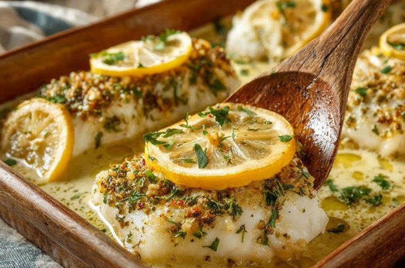 Knuspriger Zitronen-Kräuter-Fisch