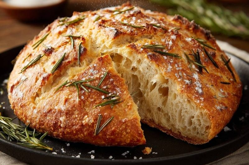 Knuspriges Rosmarin-Salz-Brot
