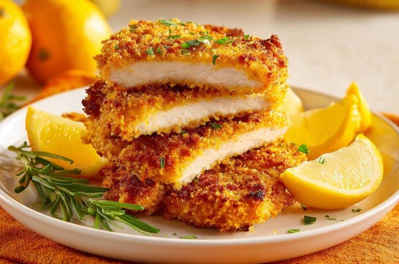 Knuspriges Zitronen-Hähnchen