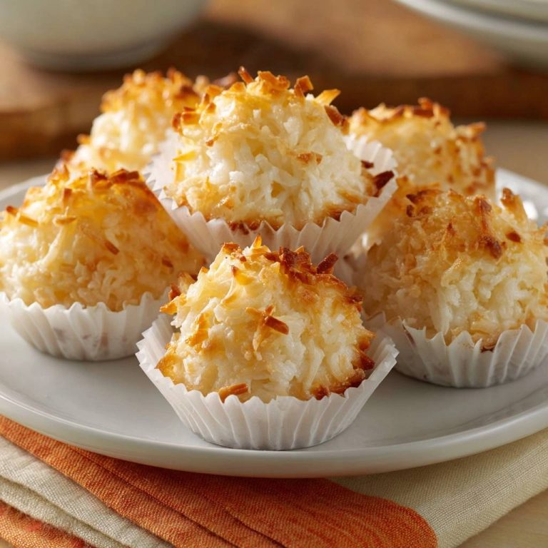 Kokosmakronen (Nie wieder matschige Makronen!)