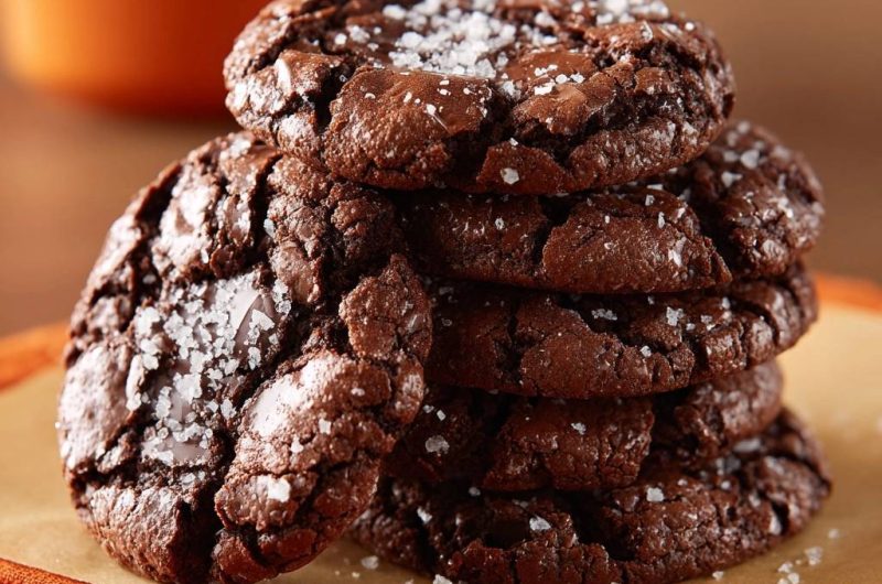 Meersalz-Schoko-Chunk-Cookies (Nie wieder flache Kekse!)