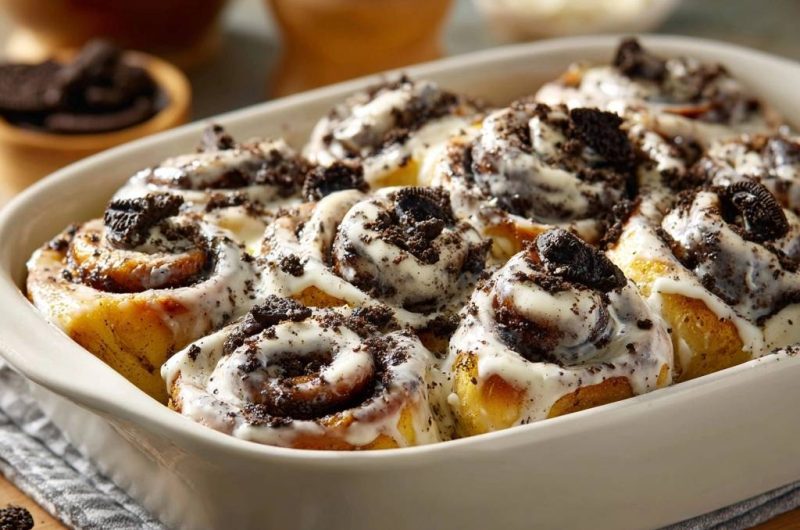 Oreo-Zimtschnecken (Garantiert jedes Mal fluffig)