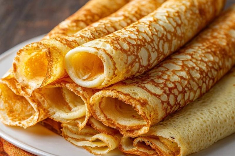 Perfekte Crêpes mit Schoko-Sauce