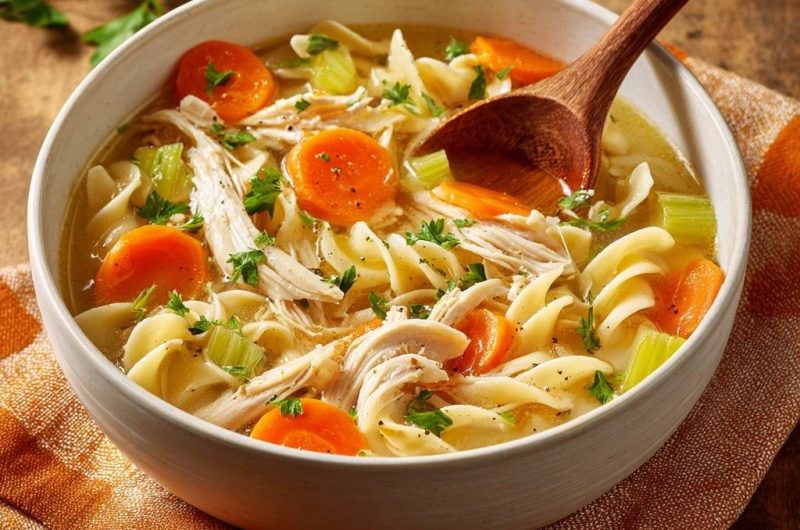 Perfekte Hühner-Nudel-Suppe