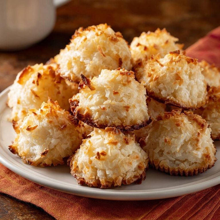 Perfekte Kokosmakronen (Nie wieder matschige Mitte!)