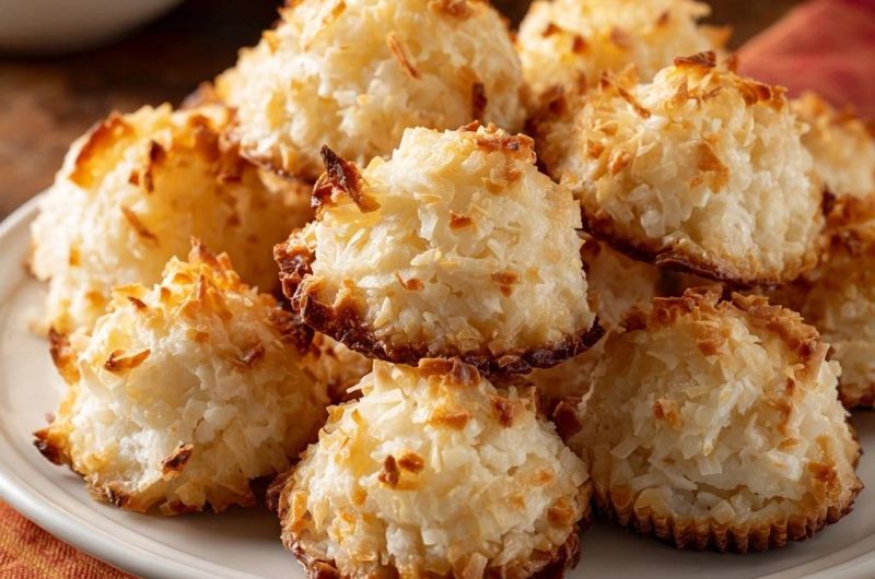 Perfekte Kokosmakronen (Nie wieder matschige Mitte!)