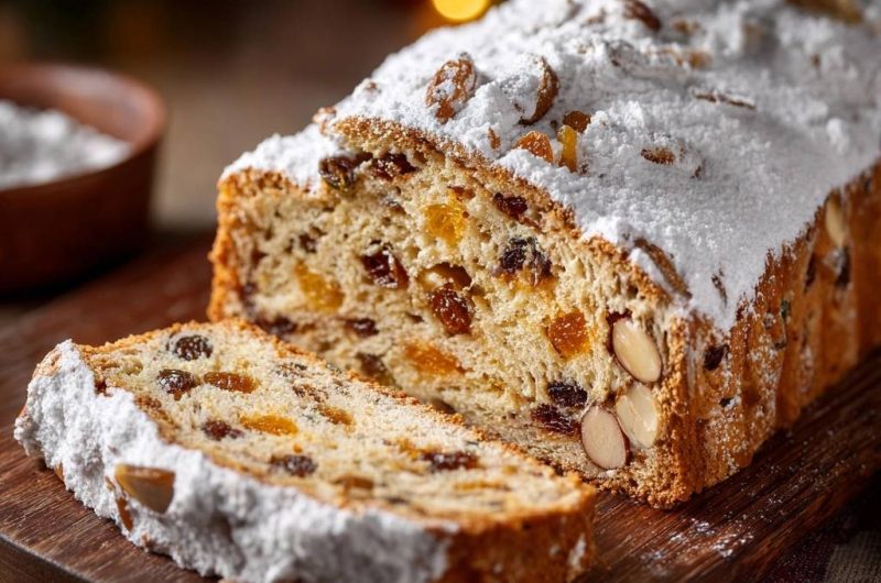 Perfekter Christstollen (Nie wieder trockener Stollen!)