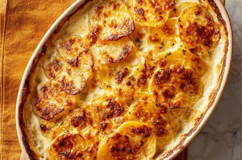 Perfektes Kartoffelgratin