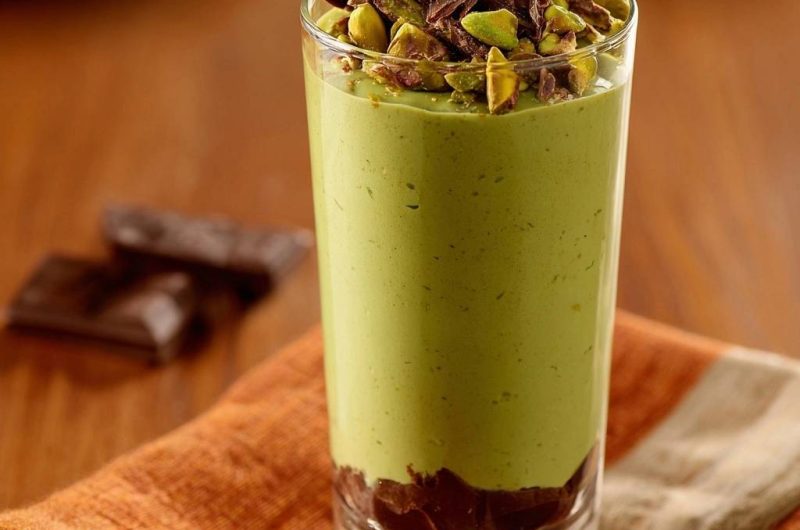 Pistazien-Schoko-Parfait (Nie wieder körnige Pistaziencreme!)