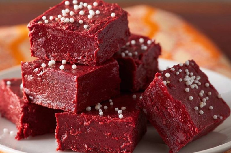 Roter Bete-Fudge (Nie wieder weicher Matsch!)