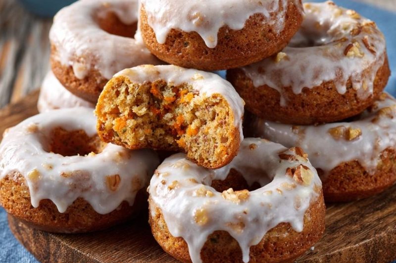 Saftige Karotten-Donuts (Nie wieder matschige Karottenstücke!)