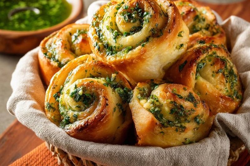 Saftige Kräuter-Schnecken