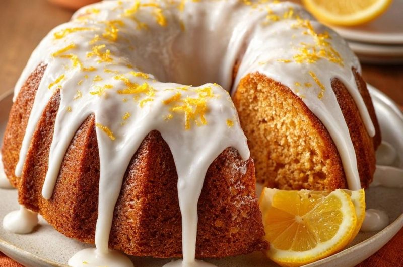 Saftiger Zitronen-Gugelhupf