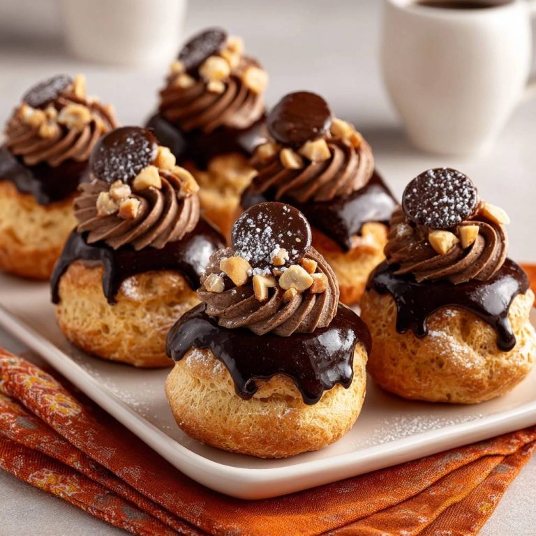 Schokoladen-Haselnuss-Windbeutel – Nie wieder platt!