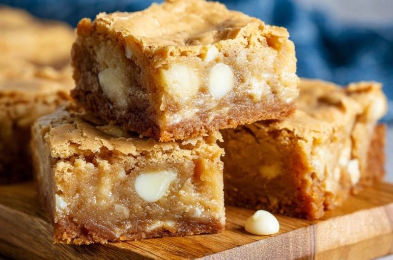 White Chocolate Blondies – Nie wieder trocken!