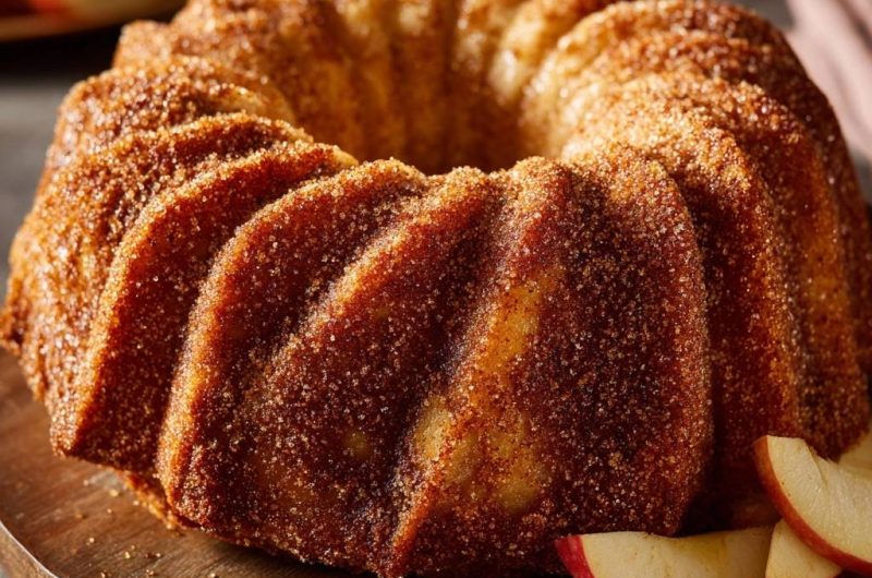 Apfel-Zimt-Gugelhupf