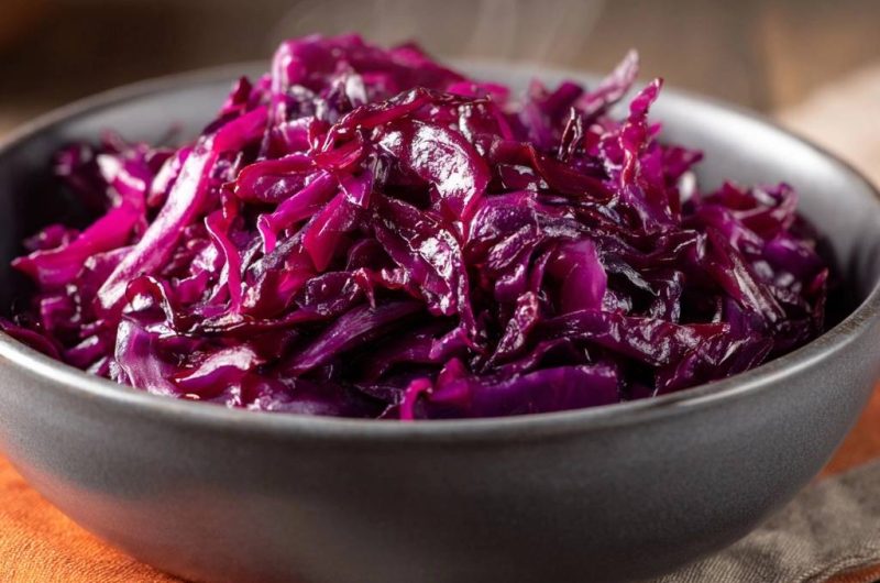 Geschmorter Rotkohl